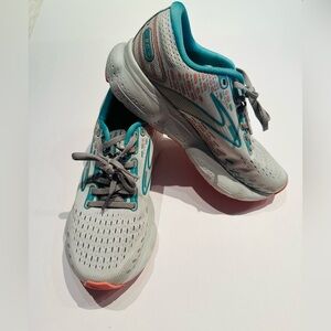 Brooks | Glycerin 20 | Women's | Oyster/Latigo Bay/Coral Size 6